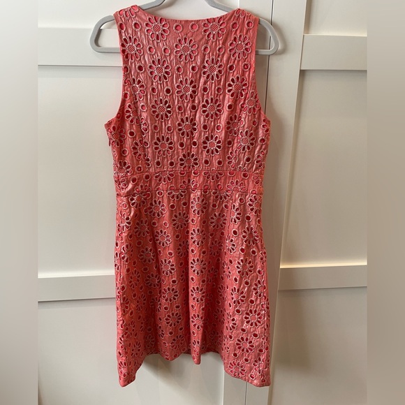 Maeve coral/silver summer dress - Picture 7 of 8